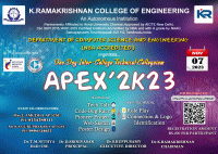 APEX 2023 Inter College Colloquium Poster